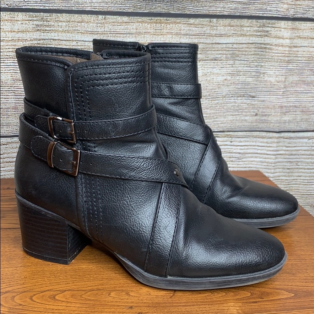 Natural Soul 8.5 black Motto Boots 🥾 biker style